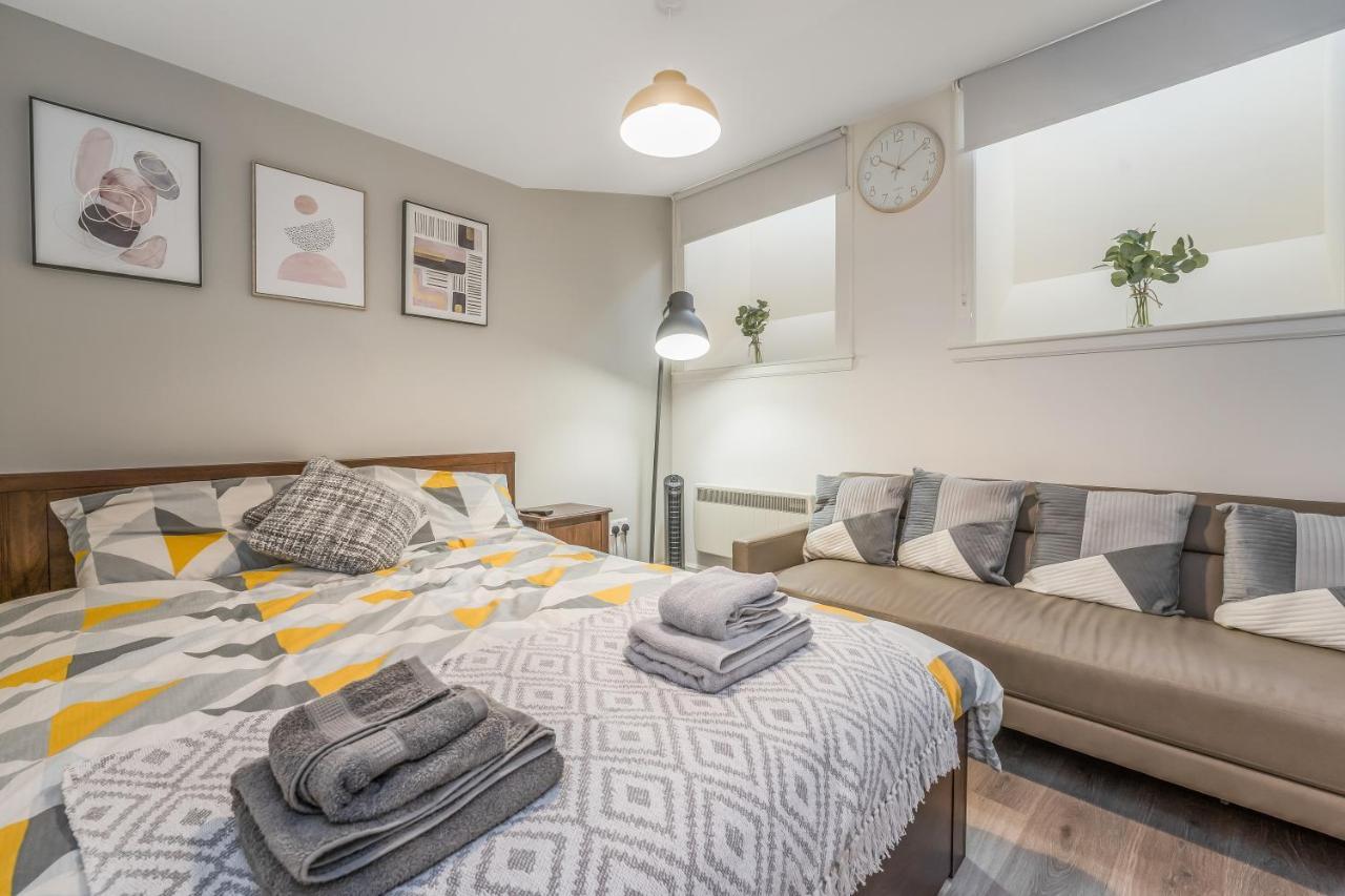 Relaxing & Cozy Studio Apartment - Oasis In The Heart Of Edinburgh - Sleeps Up To 3 Guests Exteriör bild